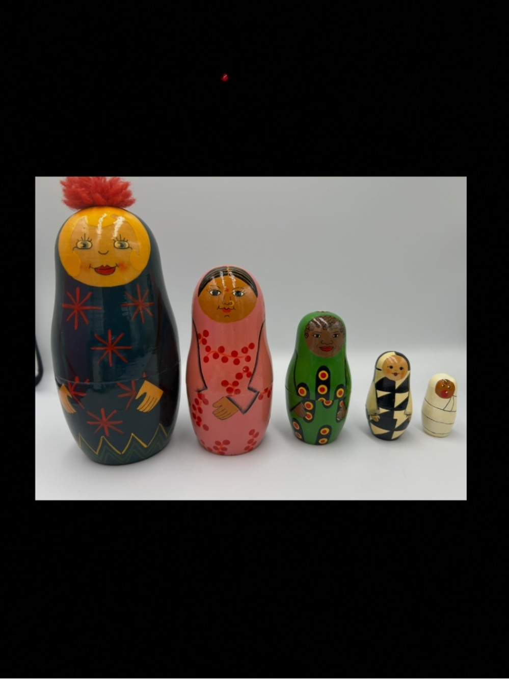 Vintage IKEA Nesting Dolls By Naria Vinka